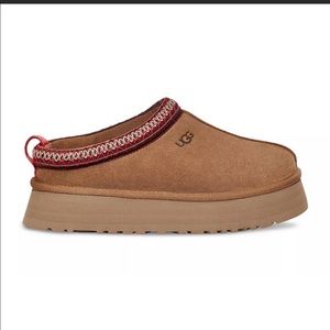 Rare: UGG Tazz New with box. Color Chestnut, size 6. Never worn, Authentic